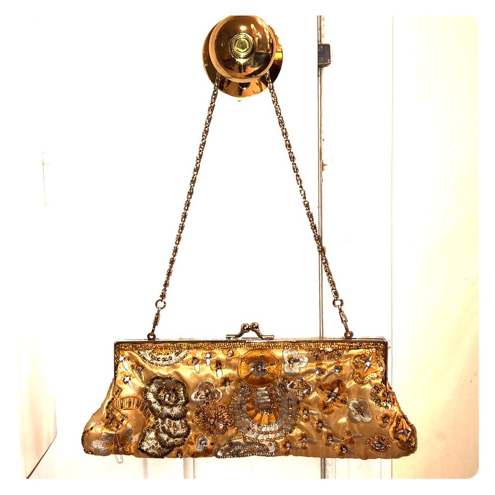 NY & Co. Clutch- beaded.